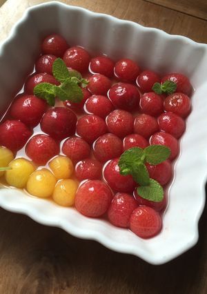 冷んやりトマトのマリネ-レシピのメイン写真