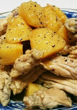 鶏手羽中とじゃがいもの煮物-レシピのメイン写真