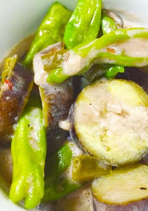 茄子とししとうのココナッツミルク煮-レシピのメイン写真