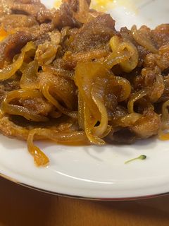 豚こまのカレーケチャップ炒め-レシピのメイン写真