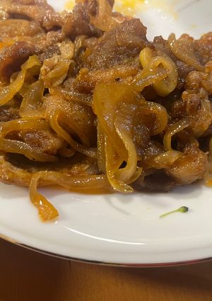 豚こまのカレーケチャップ炒め-レシピのメイン写真