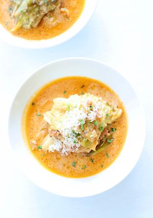 手軽な【Bistroミルフィーユキャベツ-レシピのメイン写真