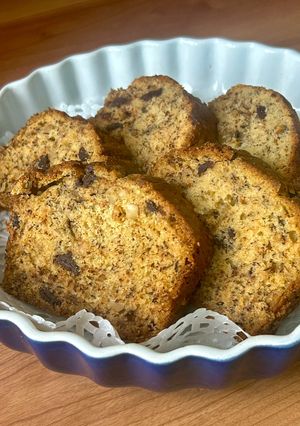 ダークチョコチップバナナブレッド-レシピのメイン写真