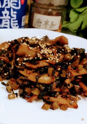 大根葉とメンマの念入り炒め-レシピのメイン写真