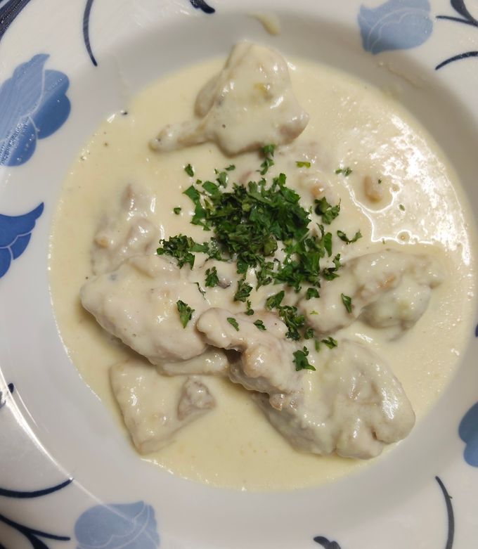 シュクメルリ(鶏のにんにくミルク煮)-レシピのメイン写真