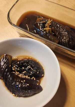 ナスの焼き煮浸し-レシピのメイン写真