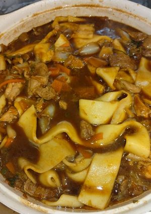 八丁味噌で味噌煮込みうどん-レシピのメイン写真