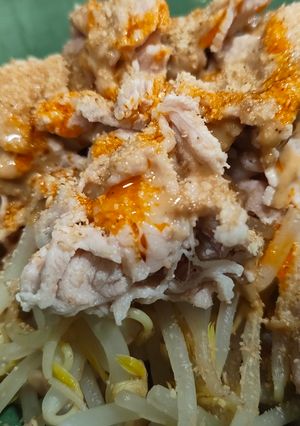 簡単！もやしと豚のごましゃぶサラダ風-レシピのメイン写真