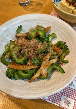 簡単すぎ！ゴーヤとちくわの炒め物-レシピのメイン写真