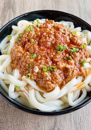 洗い物なし！冷凍うどんで汁なし担々麺-レシピのメイン写真