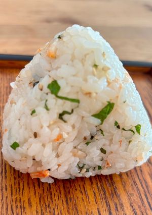 桜エビご飯の炊き方&桜エビ大葉のおにぎり-レシピのメイン写真