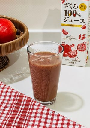 真っ赤に燃える！スイカスムージー-レシピのメイン写真