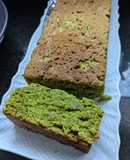 オートミール粉で抹茶パウンド
