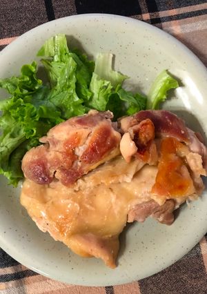 鶏もも肉のかんたん酢焼き-レシピのメイン写真