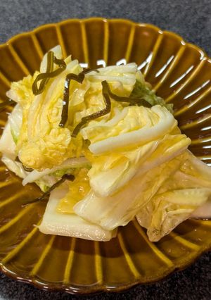塩昆布で簡単！オレンジクインの浅漬け-レシピのメイン写真