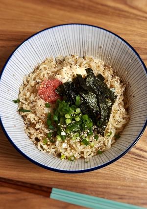 サッポロ塩ラーメンの簡単たらこまぜそば♡-レシピのメイン写真