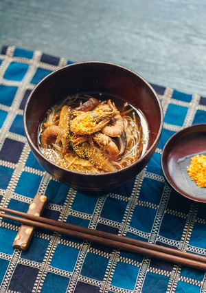 フミ子おばぁのあったかそうめん-レシピのメイン写真