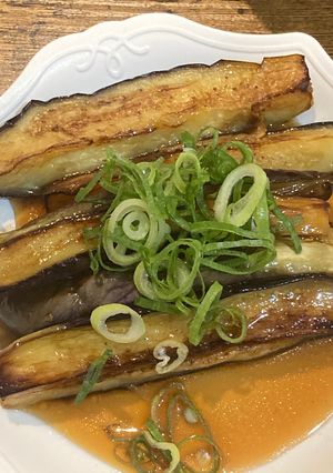 ナスとレモン汁の揚げびたし-レシピのメイン写真