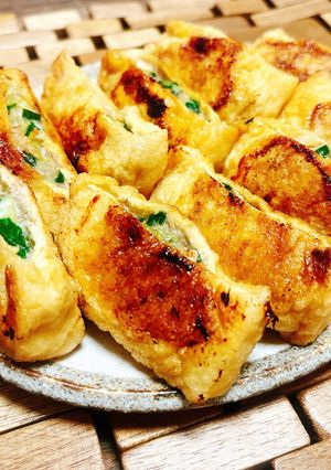 包む手間なし!栄養満点☆油揚げ餃子-レシピのメイン写真