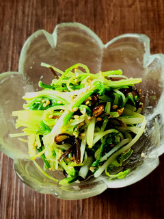プラス1品☆水菜の塩昆布和え-レシピのメイン写真