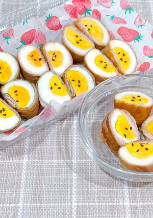 ヘルシー！豚もも肉のたまごの巻き！-レシピのメイン写真