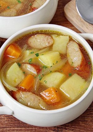 ☆簡単☆たっぷり野菜のカレースープ-レシピのメイン写真