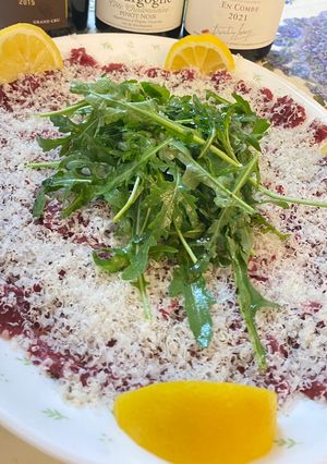馬肉のカルパッチョ-レシピのメイン写真