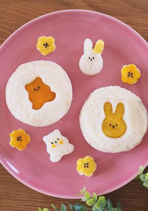 春の野菜ジャムサンド-レシピのメイン写真