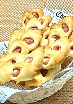 HBで簡単♪やわらかベーコンエピ-レシピのメイン写真