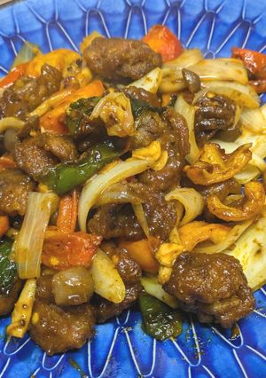 砂肝のカレー炒めかさ増しバージョン-レシピのメイン写真