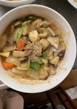 肉無チクワ梅すき焼き親子丼味野菜炒め-レシピのメイン写真