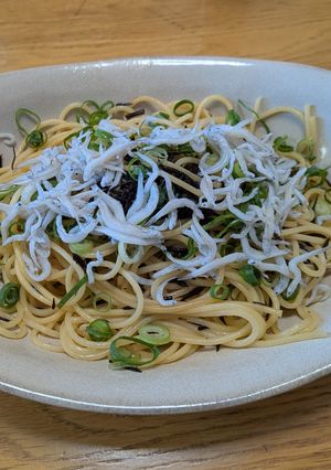 しらすとひじきの和風パスタ-レシピのメイン写真