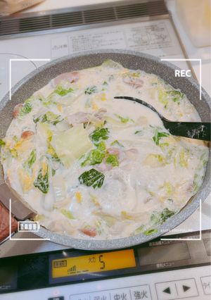 白菜のミルク煮-レシピのメイン写真
