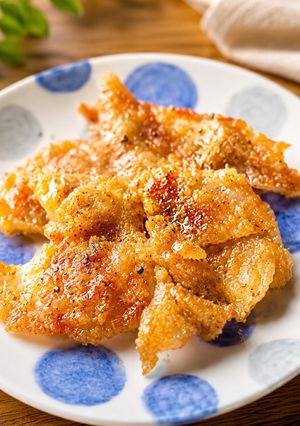 パリパリ止まらん！鶏皮せんべい by pニナ 【クックパッド】 簡単おいしいみんなのレシピが392万品