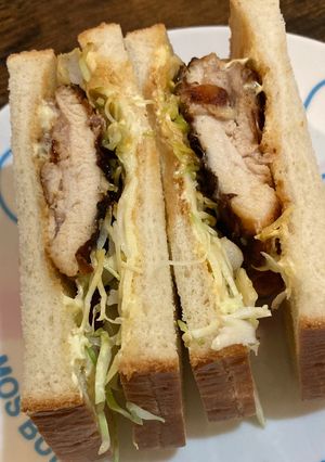 ホットサンド　鶏肉と塩麹-レシピのメイン写真