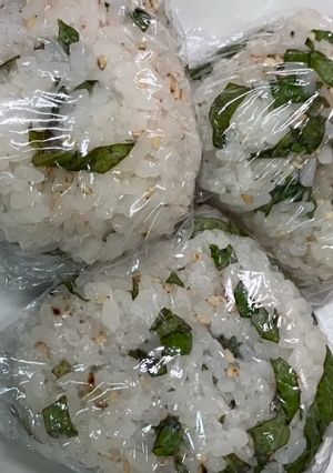 旨味しそおにぎり-レシピのメイン写真