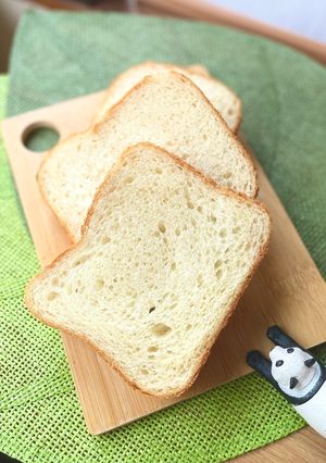牛乳不使用だけど…ミルク食パン-レシピのメイン写真