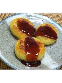 おやつや夜食に!さつまいも餅★動画あり★-レシピのメイン写真