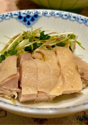 蒸し鶏冷製-レシピのメイン写真