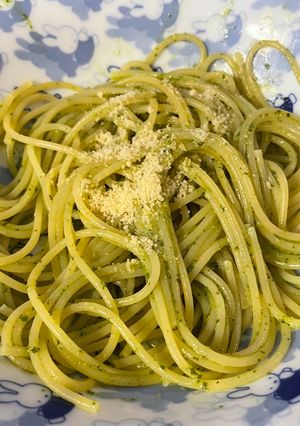 市販のソースで!ジェノベーゼパスタ!🍃-レシピのメイン写真