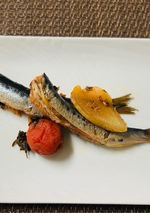 いわしのうめぇ生姜煮😂🤣😂🤣-レシピのメイン写真