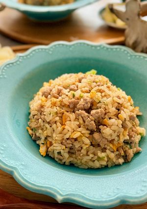 豚肉とねぎのチャーハン-レシピのメイン写真