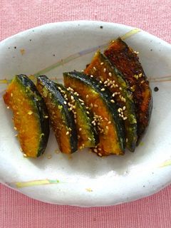 かぼちゃの甘辛炒め-レシピのメイン写真