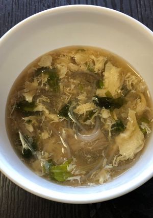 えのきと卵のスープ-レシピのメイン写真