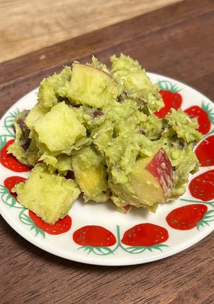 さつまいもアボカドのりんごサラダ🍠🥑🍎-レシピのメイン写真