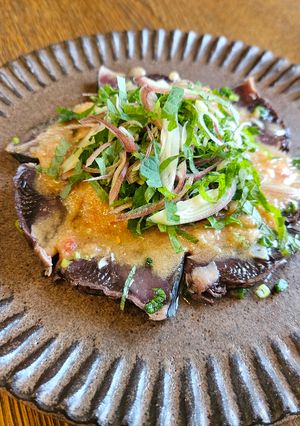鰹のカルパッチョ、野菜ソースと薬味-レシピのメイン写真