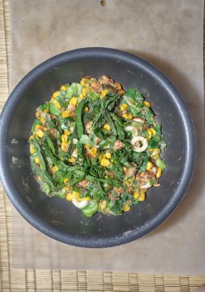 揚げない焼き揚げ風かき揚げ（シンプル）-レシピのメイン写真