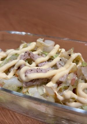 豚バラ肉とキャベツの紅しょうが炒め-レシピのメイン写真