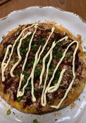 餃子で作るお好み焼き-レシピのメイン写真