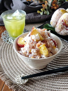 ベーコン・クリチの洋風さつまいもご飯。-レシピのメイン写真